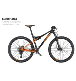 KTM KTM Scarp 294 Full Suspension MTB 29 Black Org