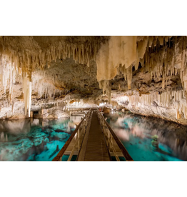 Adventure Transit Tour Bus 6 hour  Pink Beach, Crystal Caves and Shopping