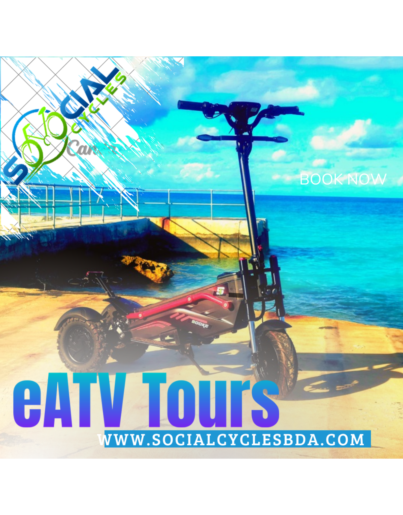 SOCIAL CYCLES eATV Adventure /  Beach Excursion