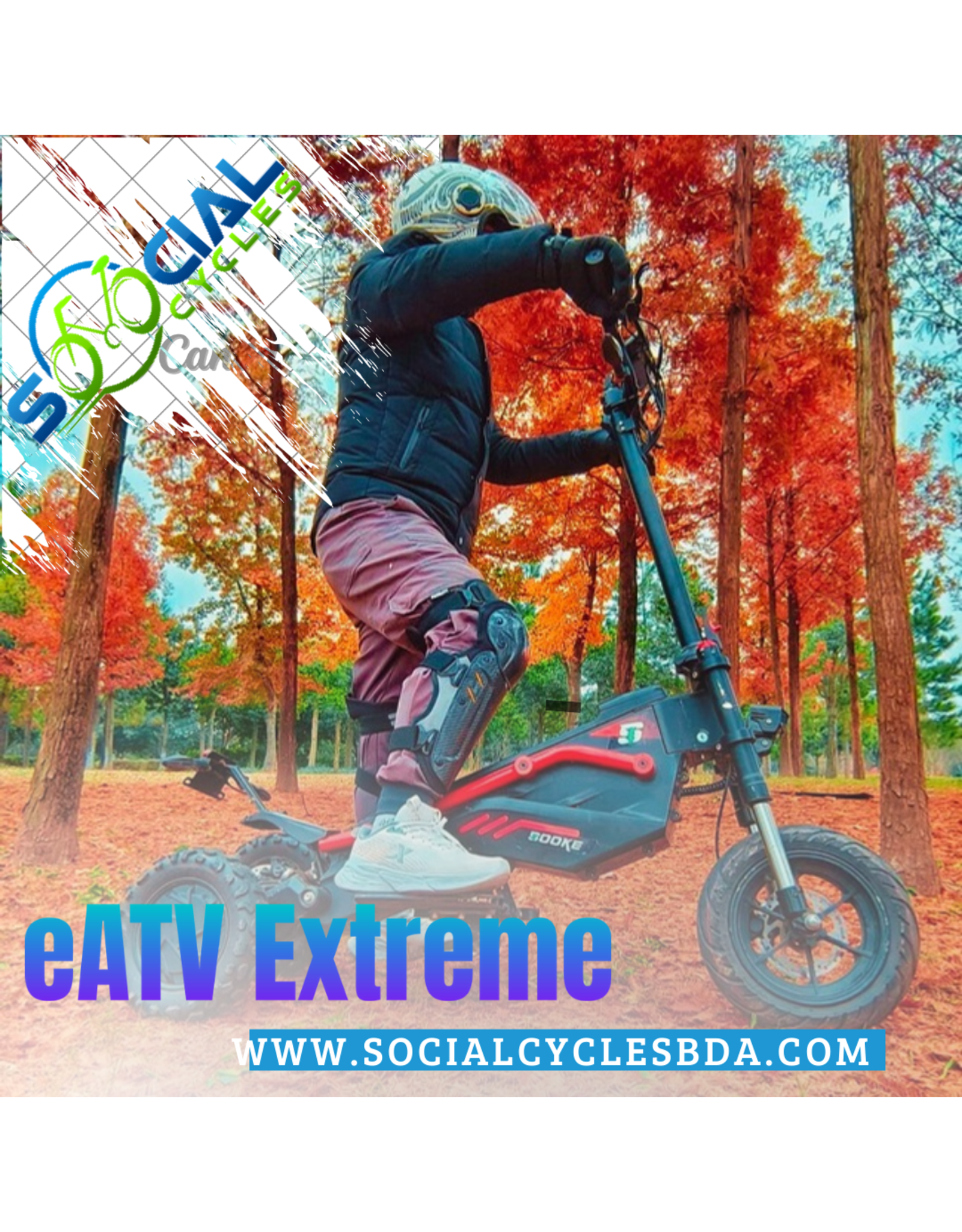 SOCIAL CYCLES Thrill Ride Adventure eATV  Tour