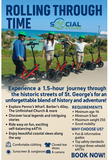 SOCIAL CYCLES Rolling Through Time: Guided eATV Trike Tour by Social Cycles Bermuda