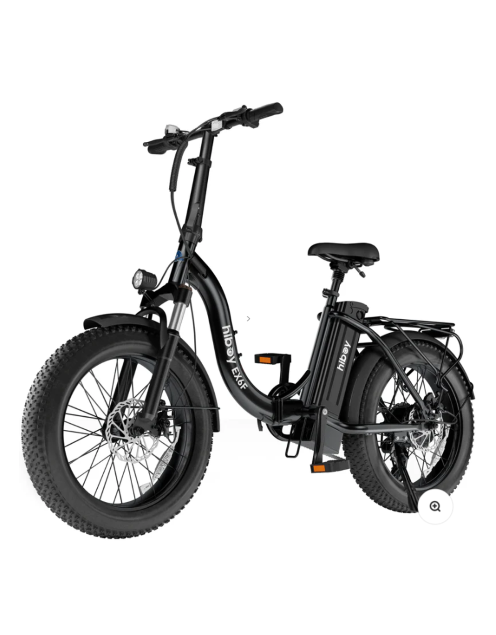 Hiboy Hiboy EX6 Fold Step-thru Fat Tire Electric Bike Black ebike