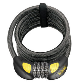 ONGUARD ONGUARD,TERRIER COMBO CABLE LOCKS,ONGUARD TERRIER COIL 8064GLO,GLOW CABLE COMBO 10MMX6'
