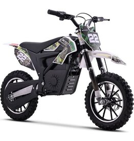 MotoTec MotoTec Dirt Bike Demon Electric  Green 36v 790w