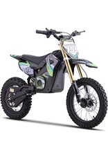 MotoTec MotoTec Pro Dirt Bike 199  Electric  Green 48v 1800w