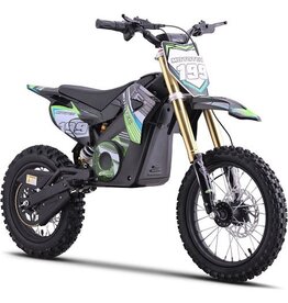 MotoTec MotoTec Pro Dirt Bike  Electric  Green 48v 1800w