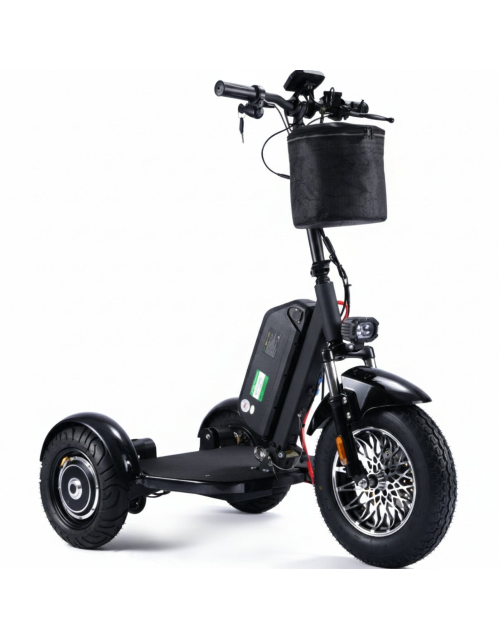 SOCIAL CYCLES E2E Rental eTrike Fat Wheel Long Range Battery