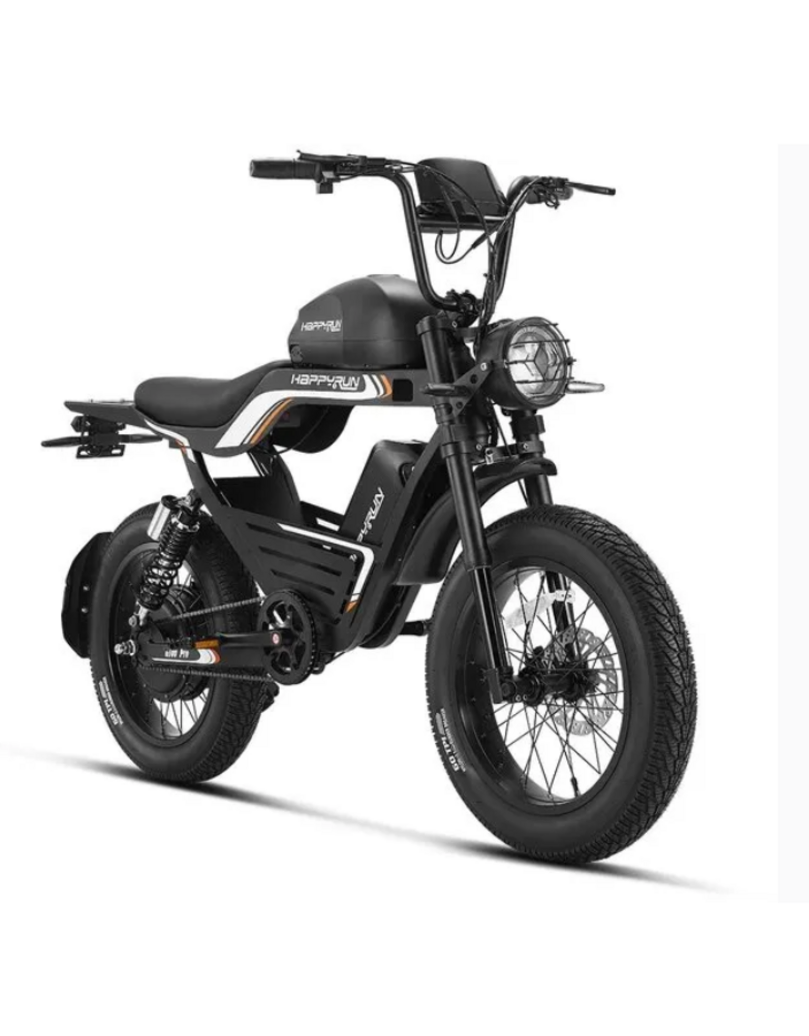 happyrun HappyRun G100 Pro Electric Bike Black ebike