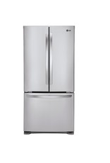 Lg Lg Lfc25765st 33 Inch 25 Cu Ft 3 Door French Door Refrigerator With Linear Compressor Ice Maker