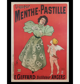 SPV Menthe-Pastille Liqueur Lithograph Poster