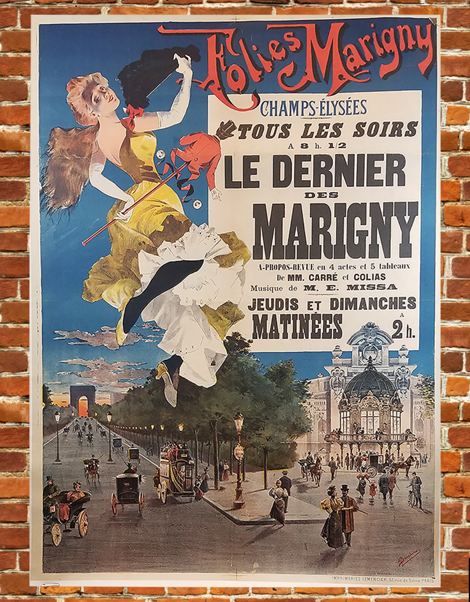 SPV Folies Marigny Poster