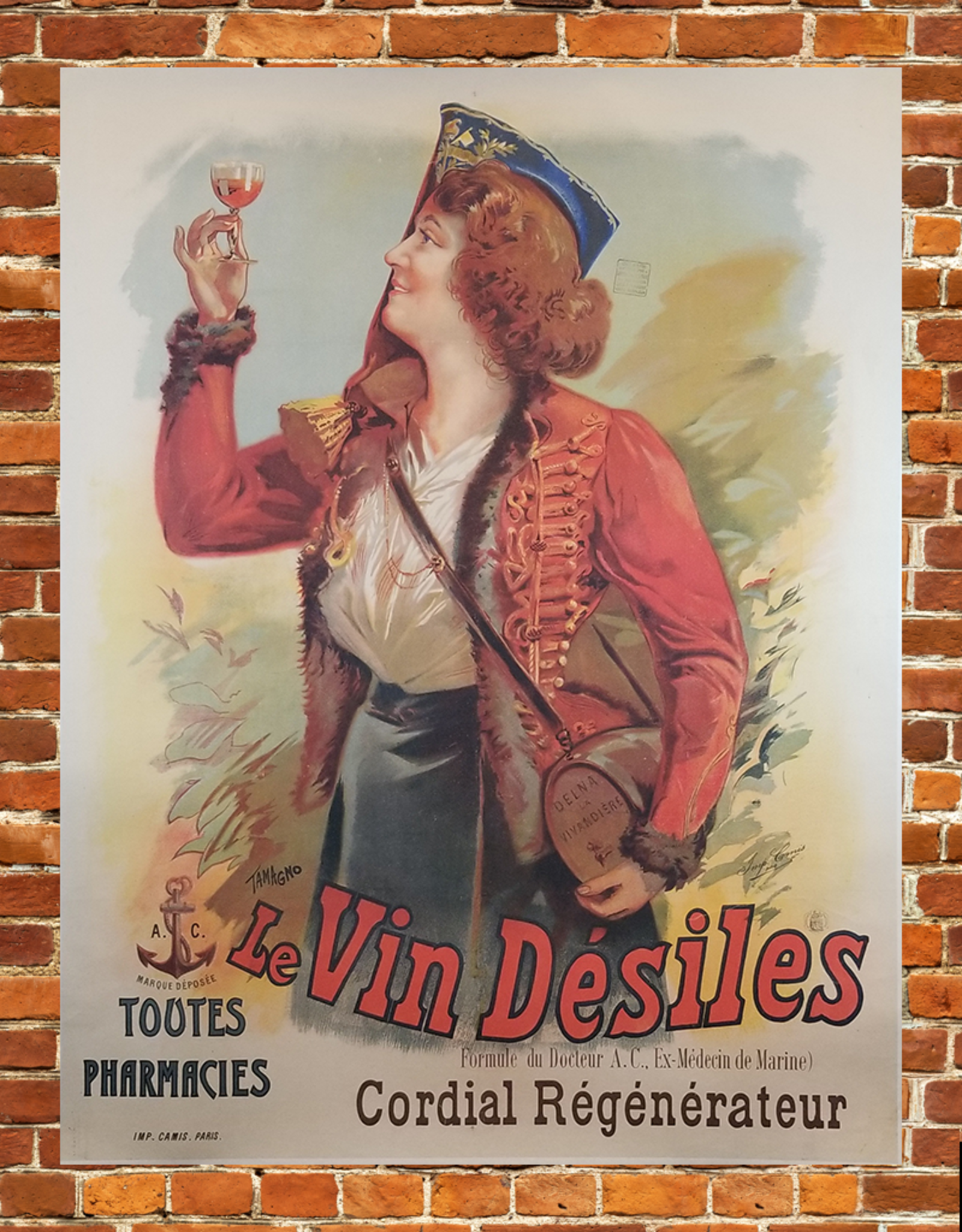 SPV LeVin Désiles Lithograph Poster