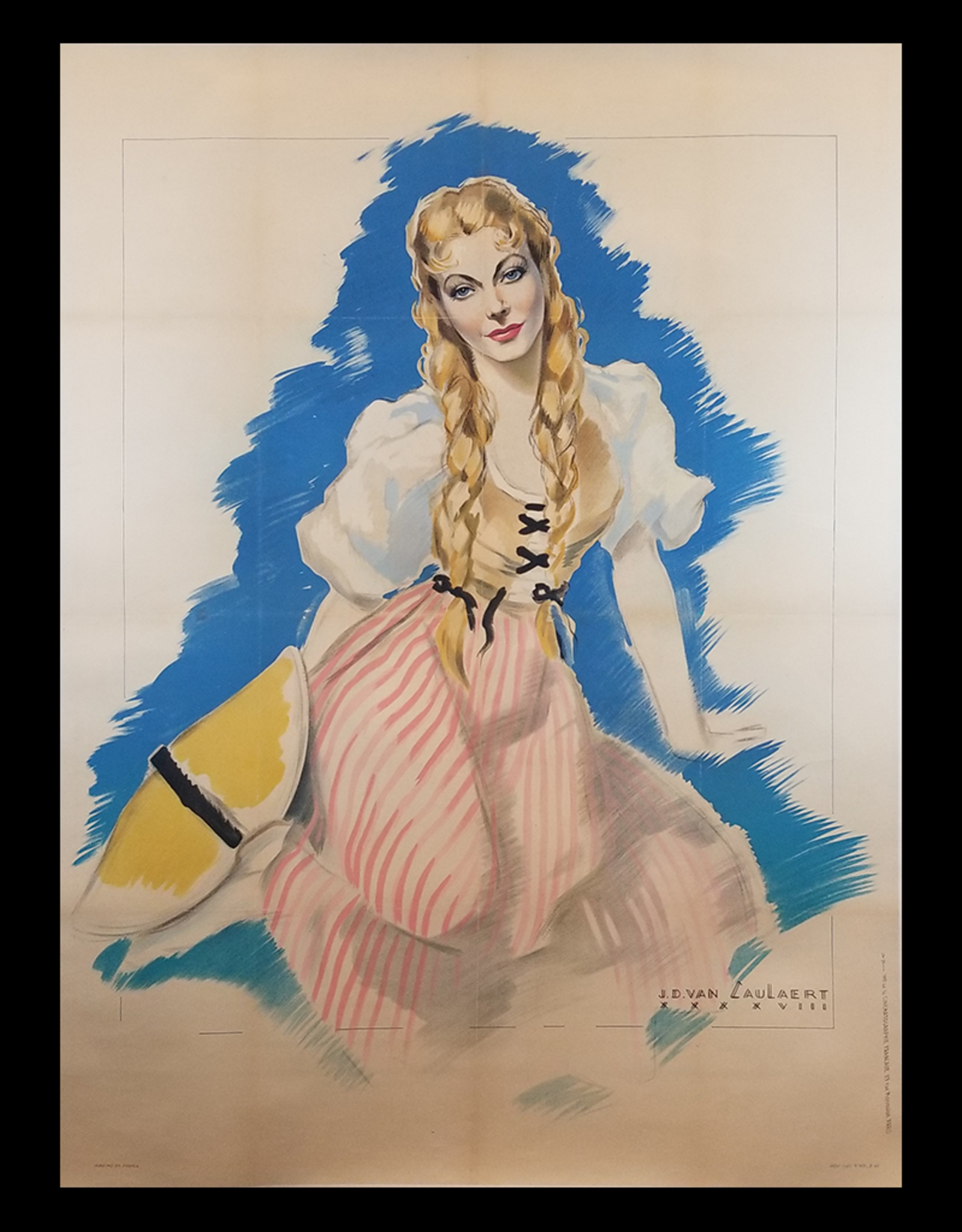 SPV Jacqueline Pagnol La Belle Meuniére Lithograph Poster