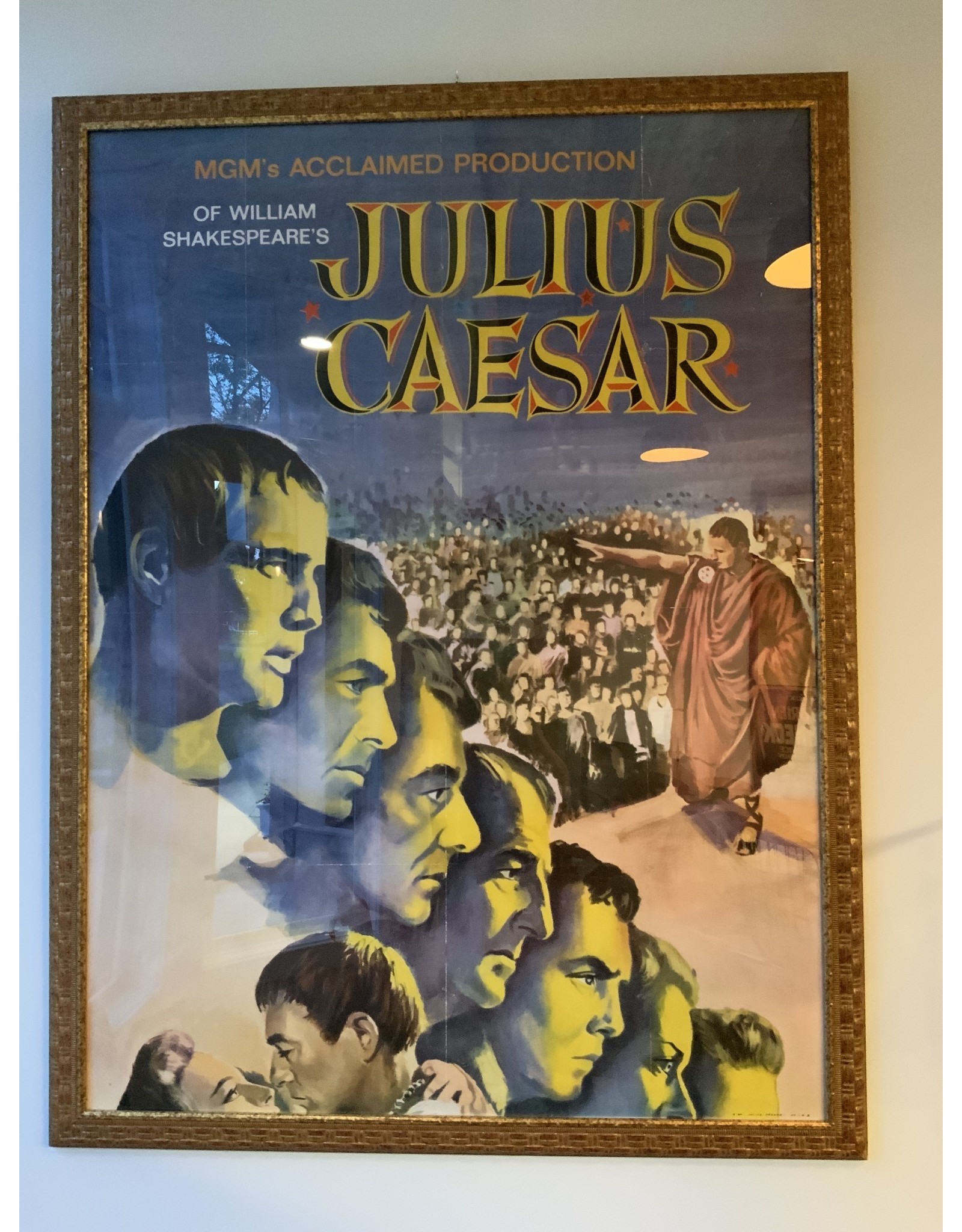SPV Julius Caesar framed poster