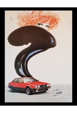 SPV Maserati Lithographic Poster