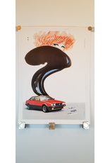 SPV Maserati Lithographic Poster