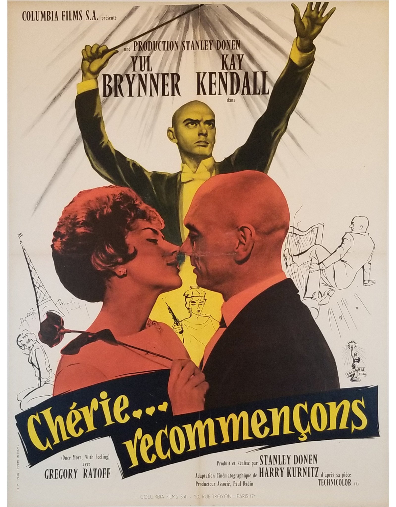 SPV Chérie...recommençons (Once More, with Feeling!) Lithographic Poster