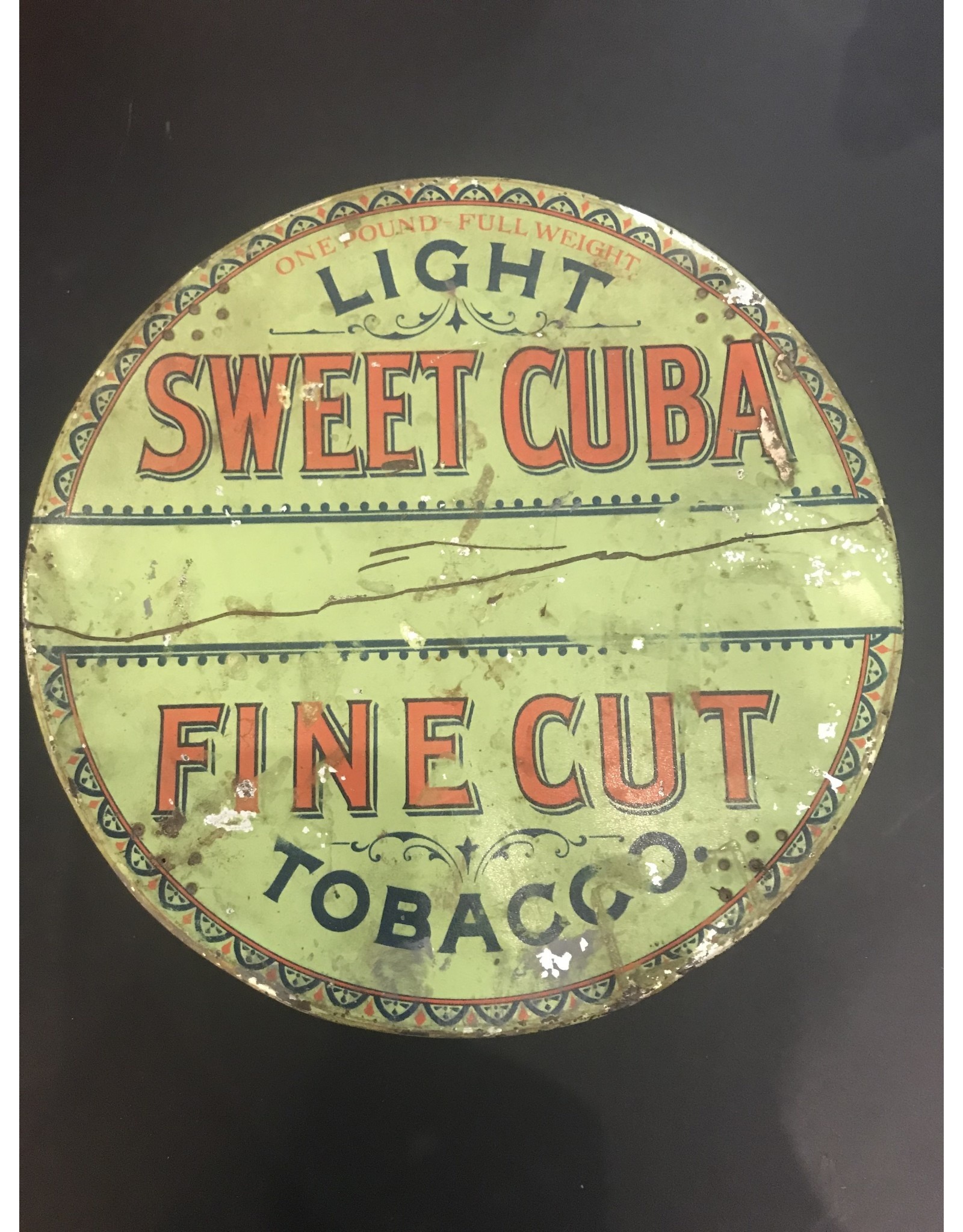 SPV Sweet Cuba Tobacco Tin