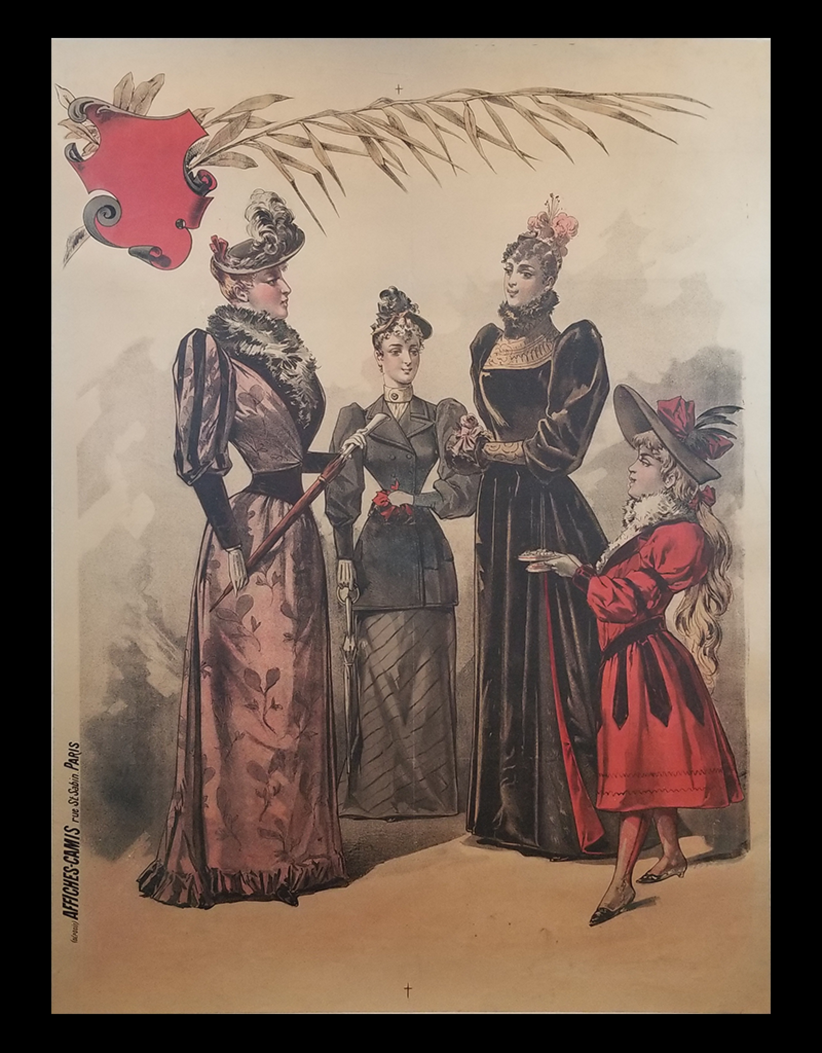 SPV 4 Women Lithograph Poster