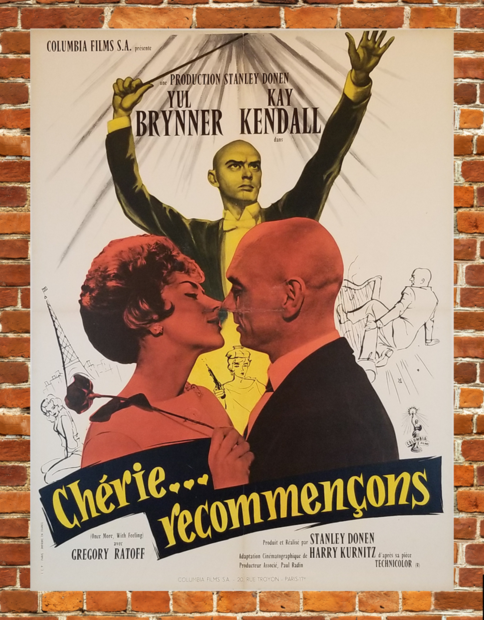 SPV Chérie...recommençons (Once More, with Feeling!) Lithographic Poster