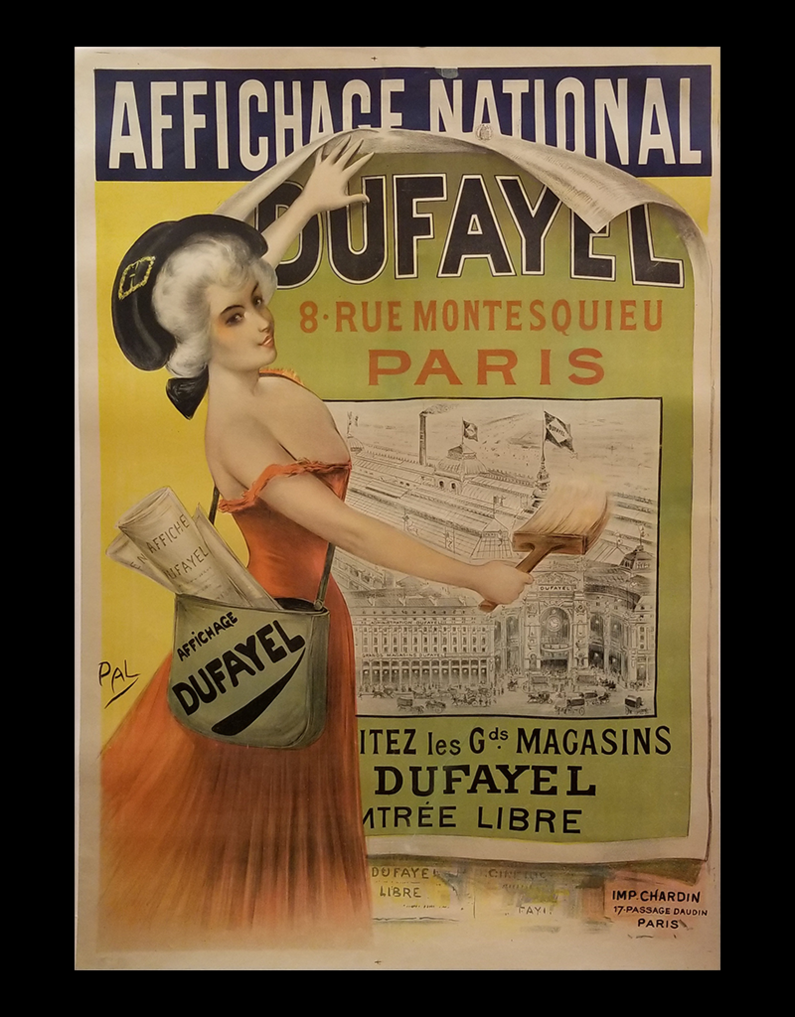 SPV Dufayel Lithograph Poster