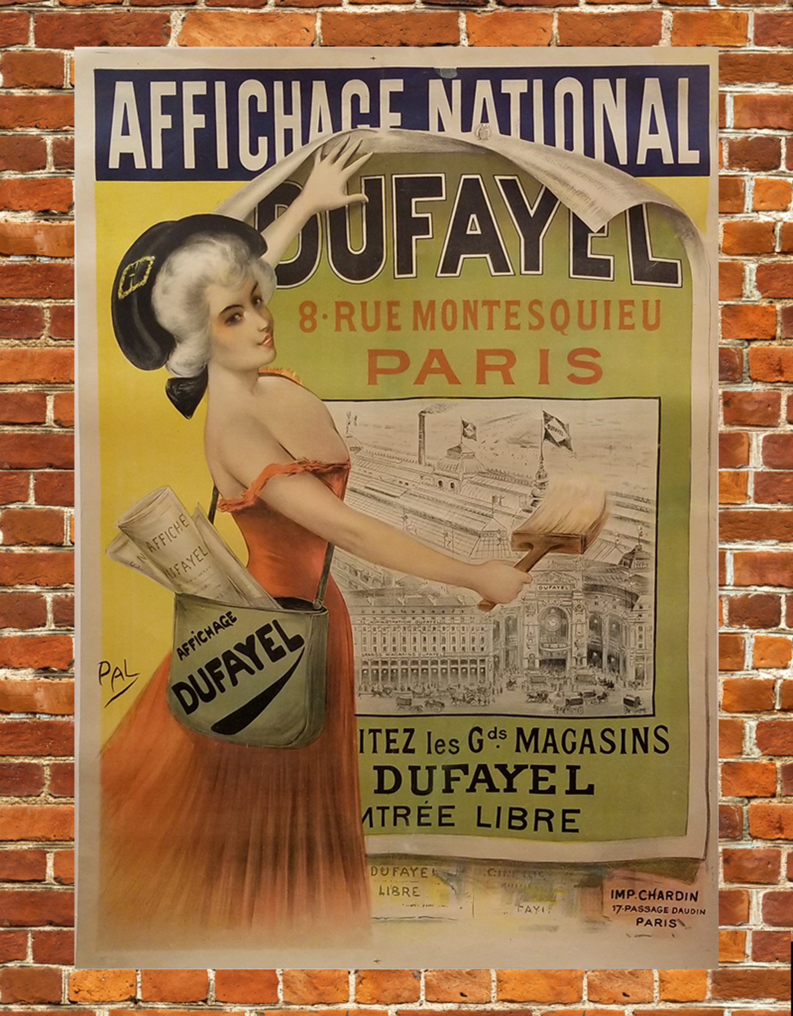 SPV Dufayel Lithograph Poster