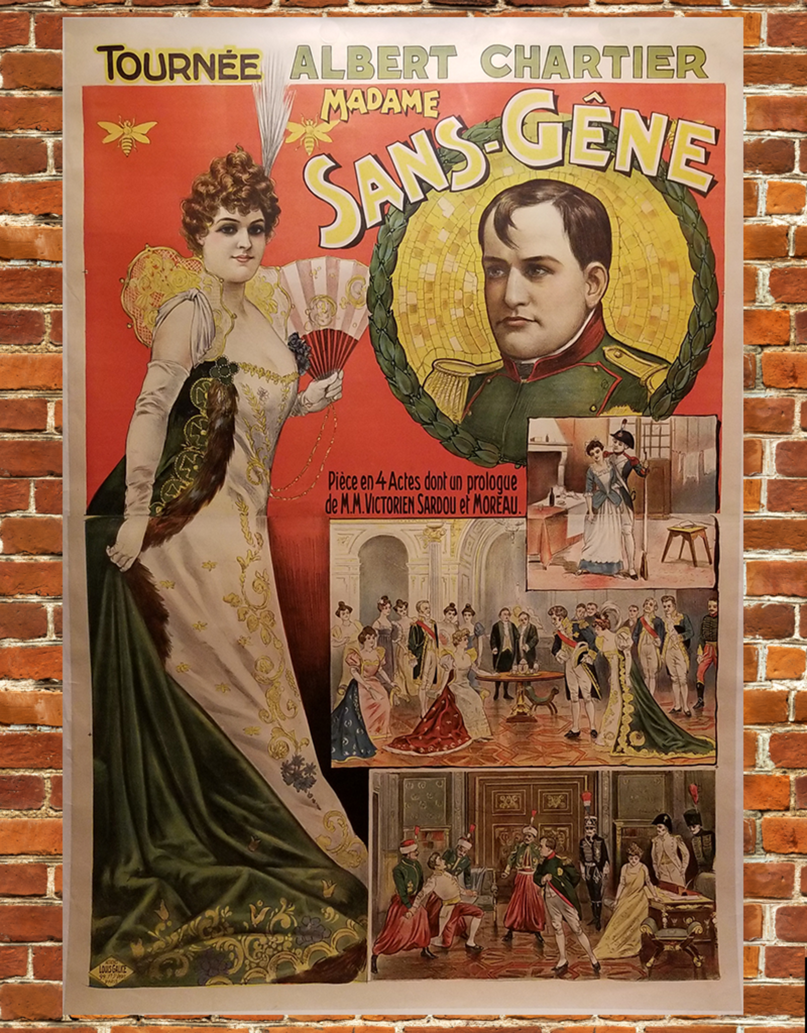 SPV Madame Sans-Gêne Lithograph Poster