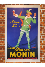 SPV Georges Monin Apéritifs Lithograph Poster