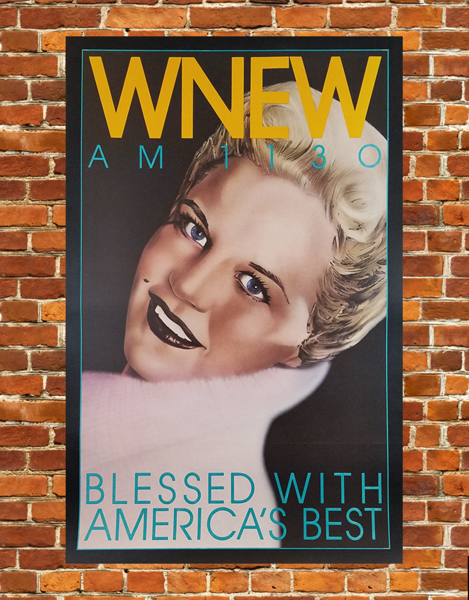 SPV WNEW AM 1130 Peggy Lee Poster