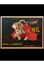 SPV 1912 Original French Cigarette Poster - Je Ne Fume Que Le Nil
