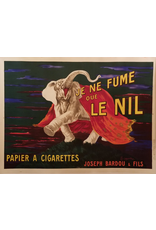 SPV 1912 Original French Cigarette Poster - Je Ne Fume Que Le Nil