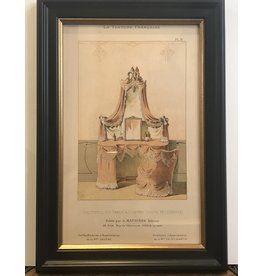 SPV La Tenture Francaise Lithograph Framed