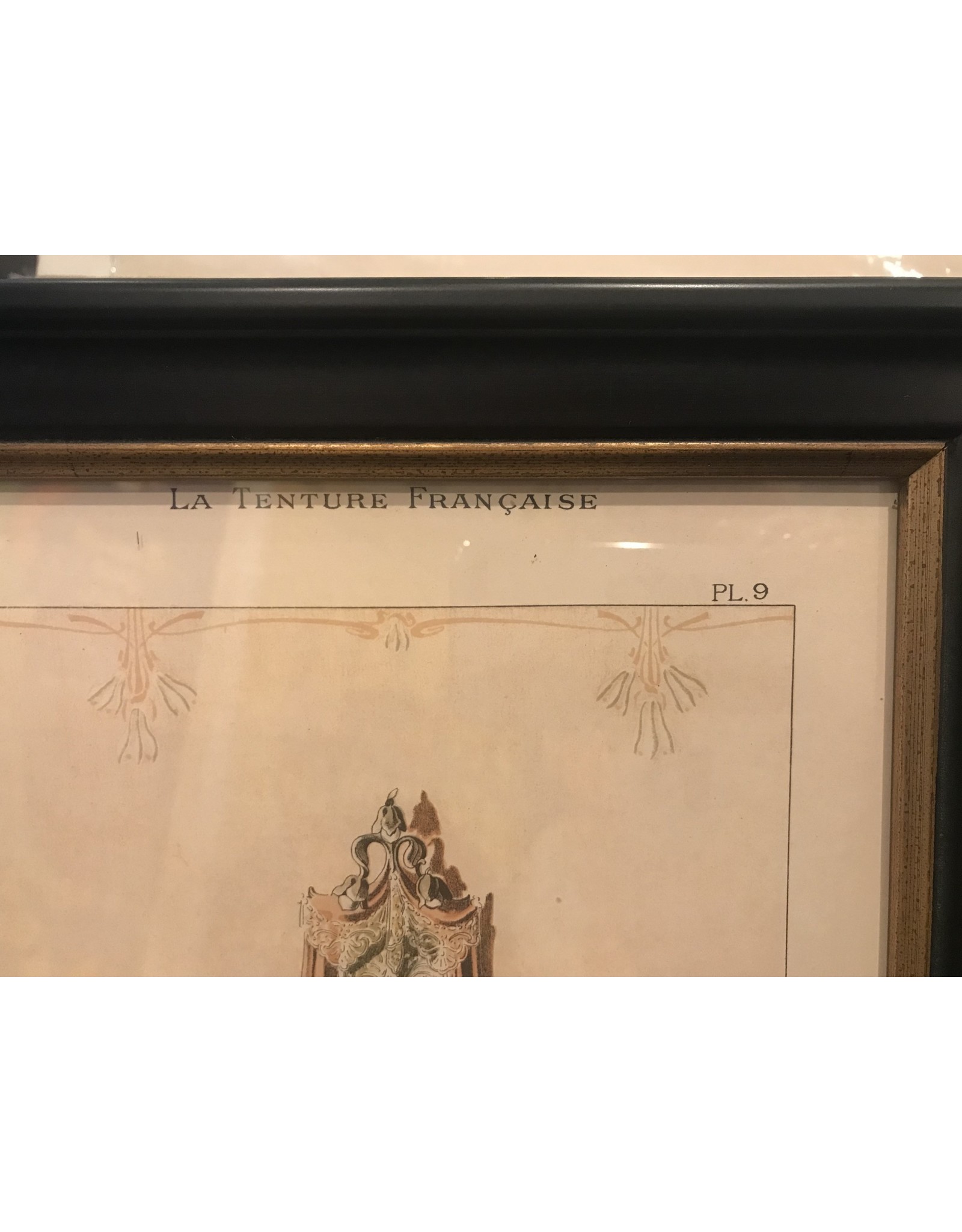 SPV La Tenture Francaise Lithograph Framed