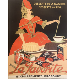 SPV La Favorite, 1930s French Dessert Poster