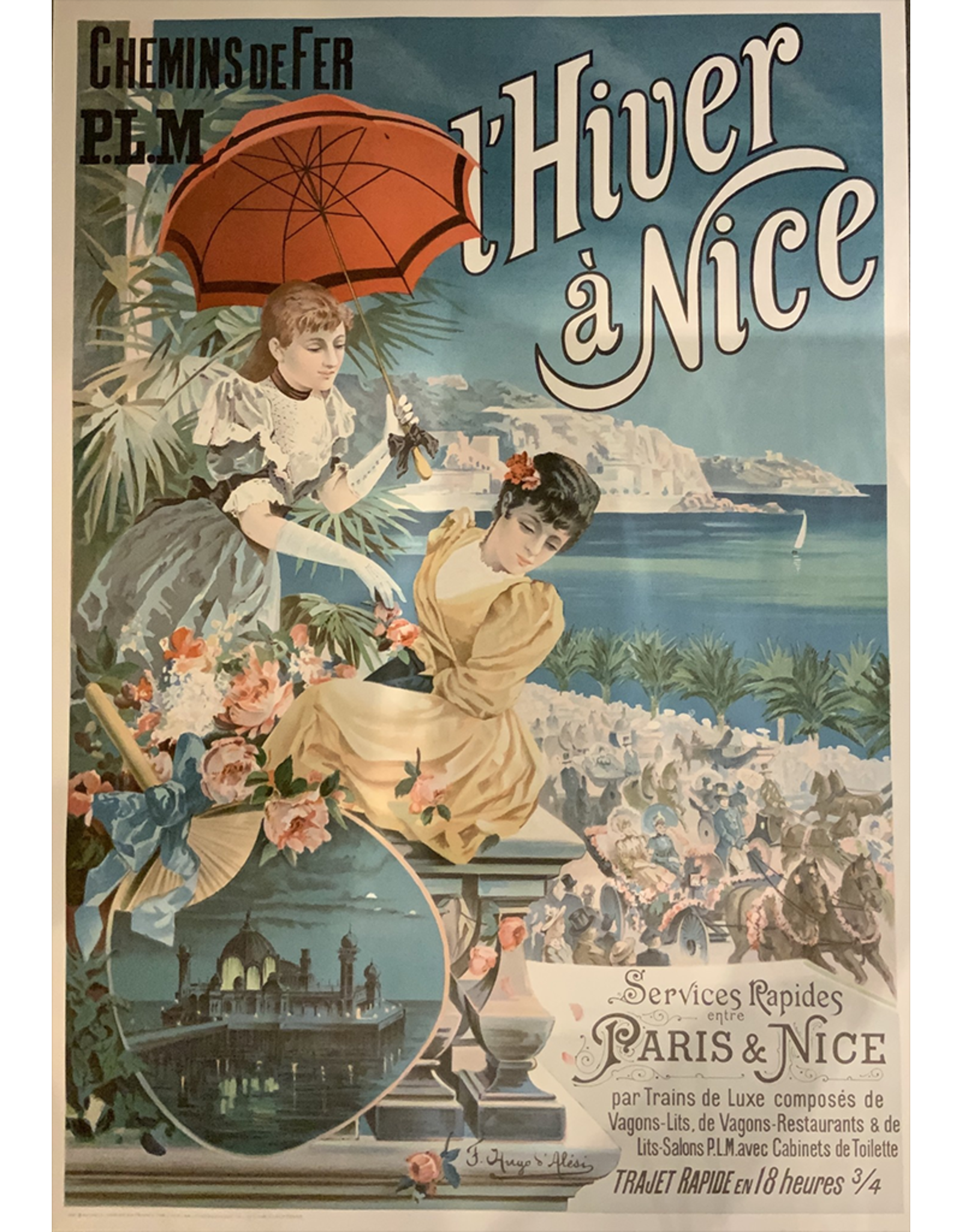 SPV L’Hiver a Nice France Poster