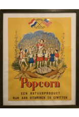 SPV Popcorn poster framed