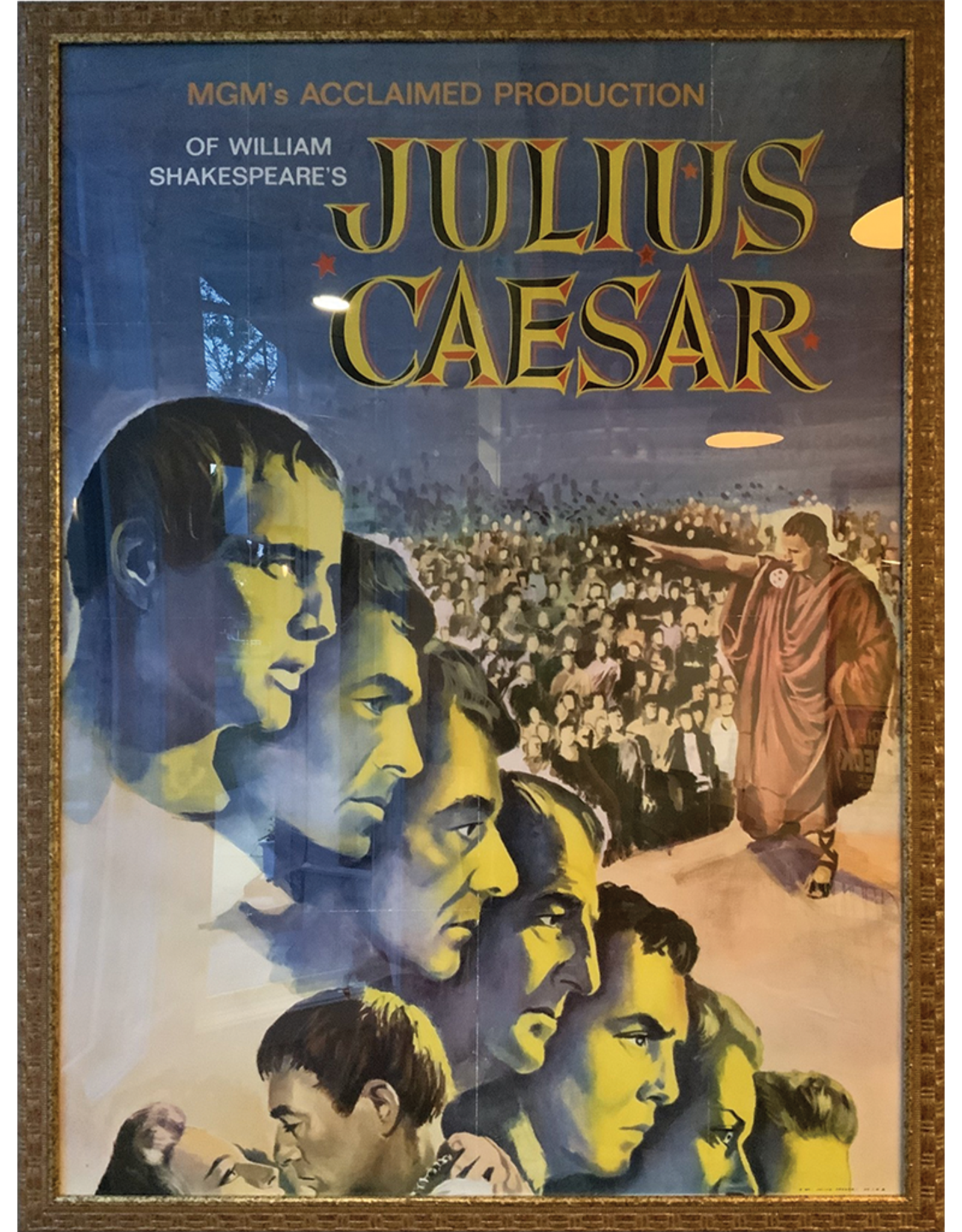 SPV Julius Caesar framed poster