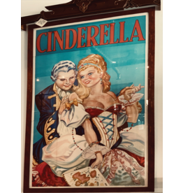 SPV Cinderella Pantomime Poster framed