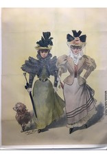 SPV Imp Camis Paris Two Victorian Ladies with a dog