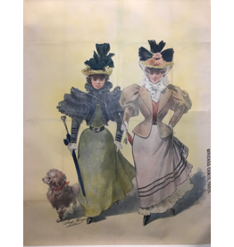 SPV Imp Camis Paris Two Victorian Ladies with a dog