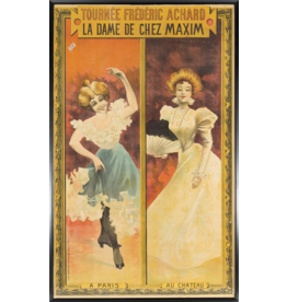 SPV French poster for play “La Dame De Chez”