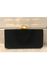 SPV Vintage Art-Deco black and Gold Clutch