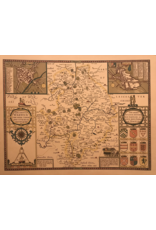 SPV Map of the counti of Warwick the Shire Towne and citie of Coventre