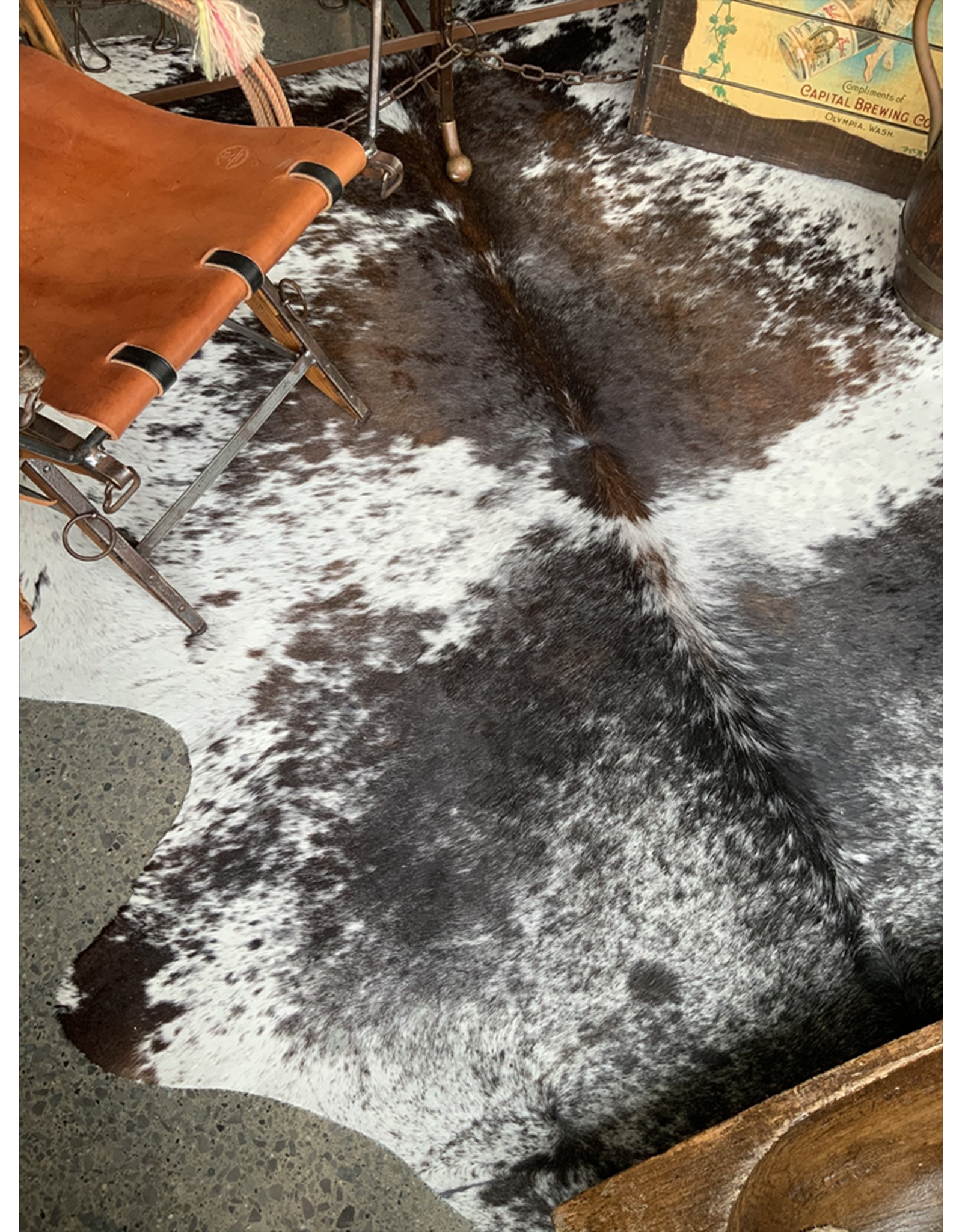 SPV Brindle Cowhide rug