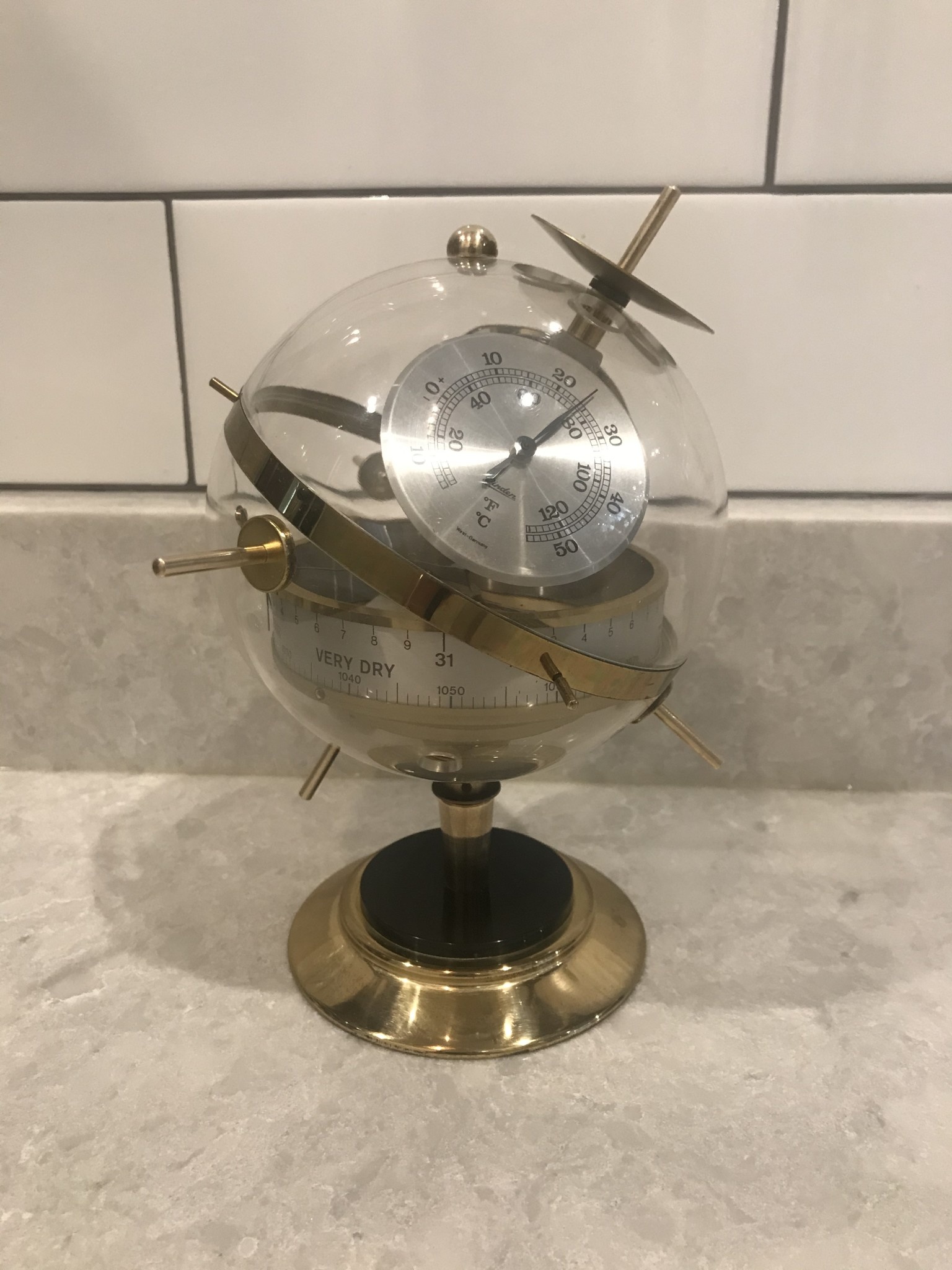 ヴィンテージ sputnik スプートニク ウェザーステーション　スペースエイジ Mid-Century Sputnik Weather Station - South Pointe Vintage