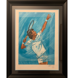 SPV Arrigoni Neri JF Tennis Framed Lithograph