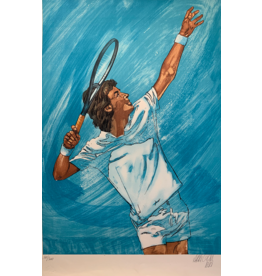 SPV Arrigoni Neri JF Tennis Lithograph