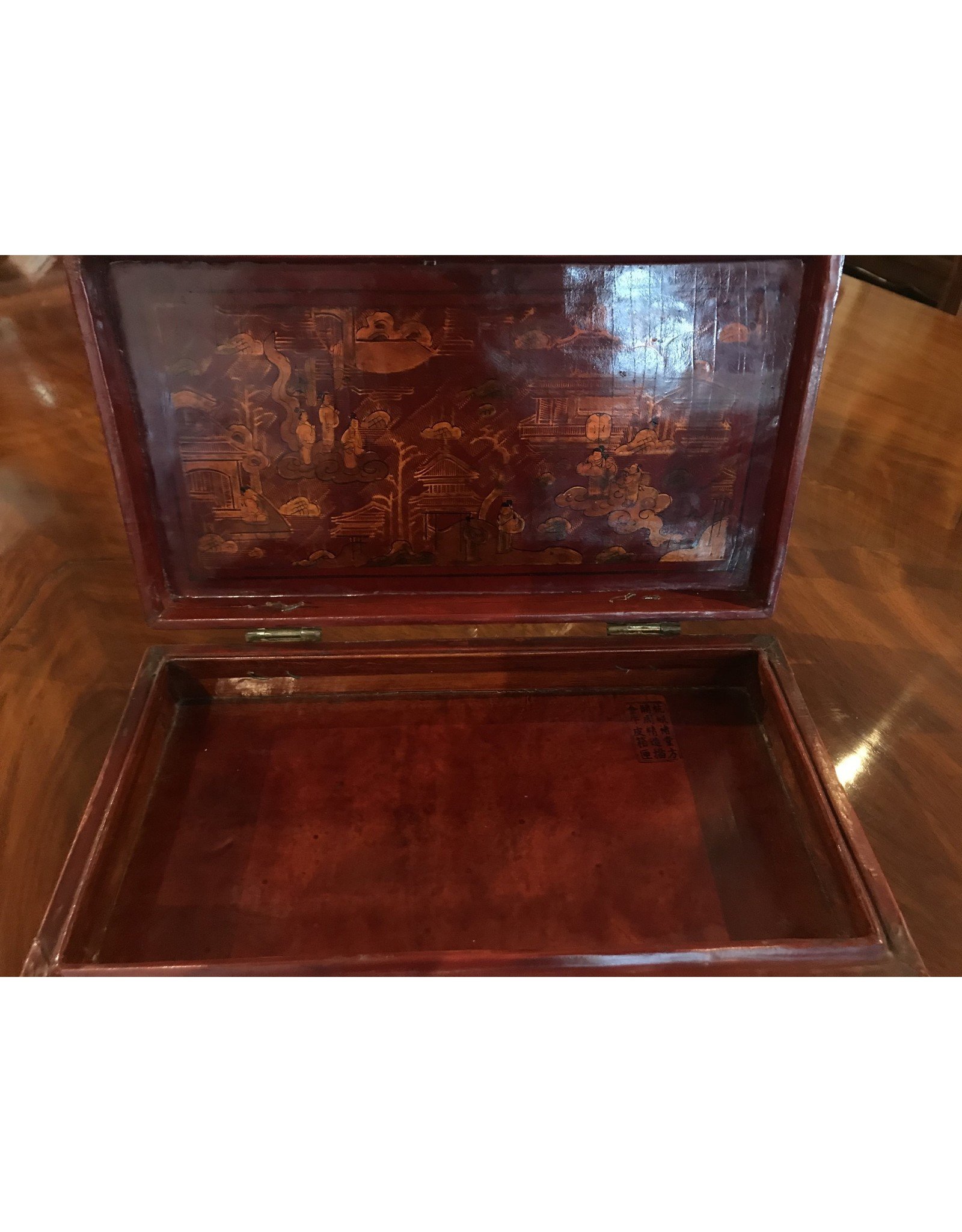 SPV Chinese leather document box