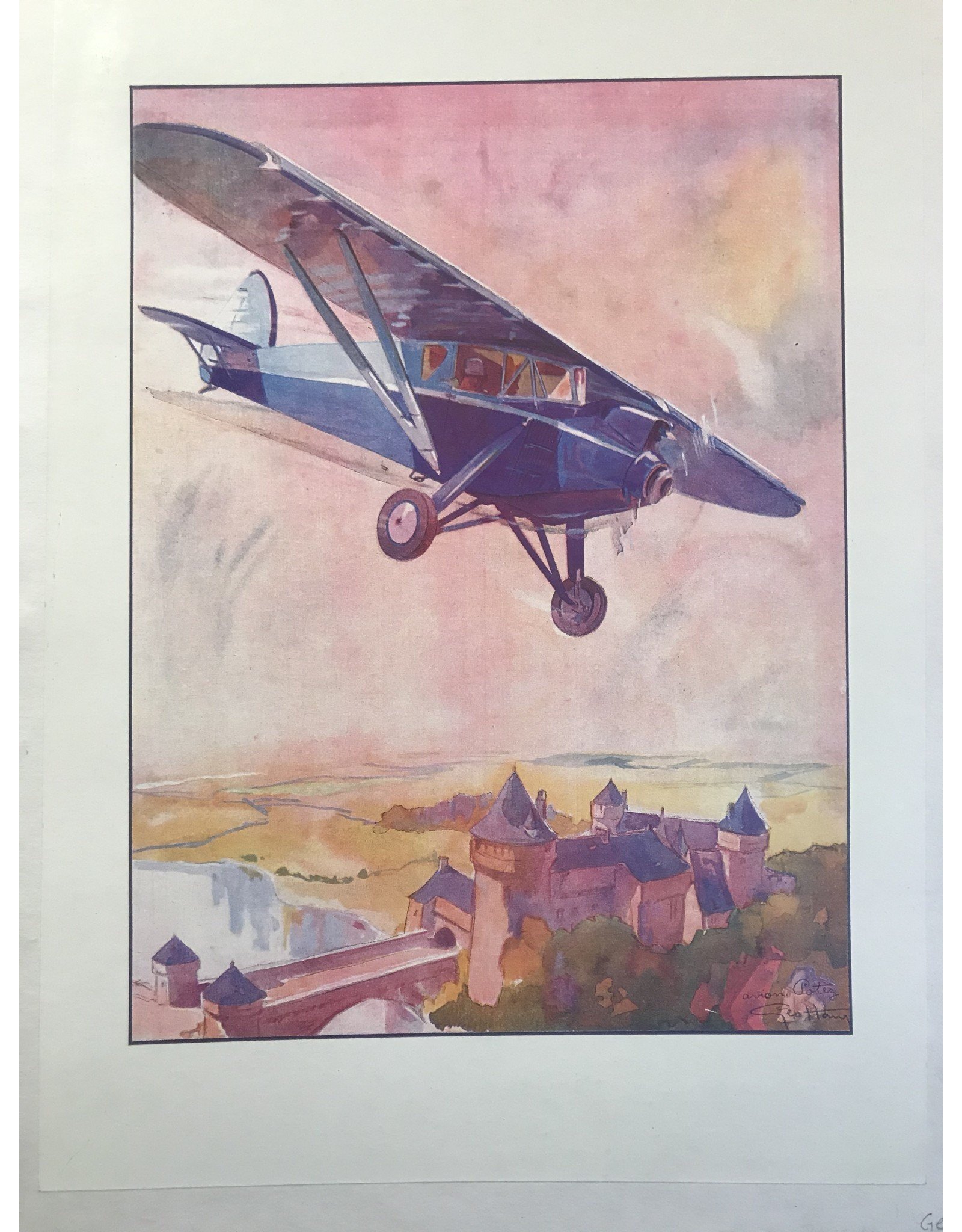 SPV Geo Ham aeroplane print