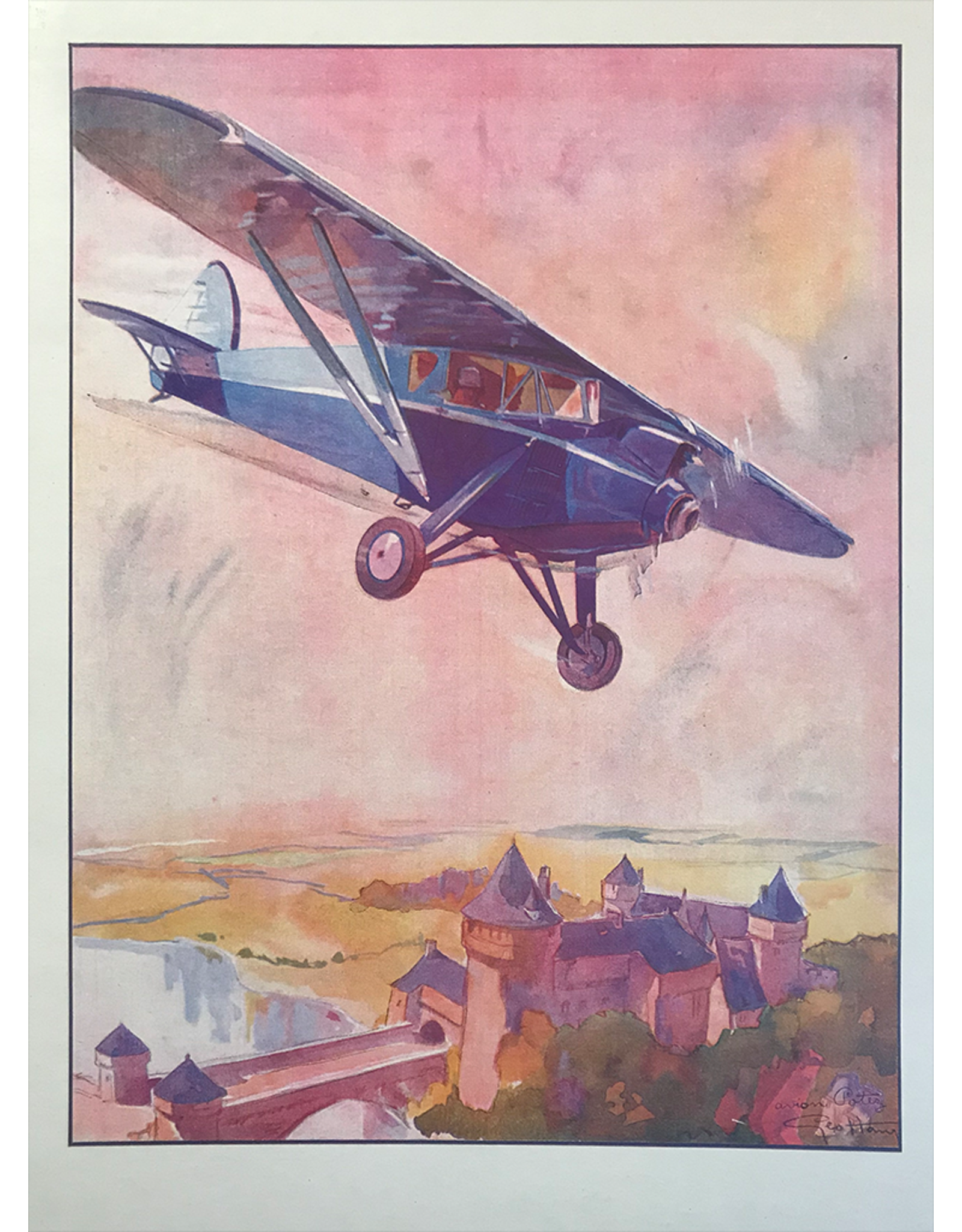 SPV Geo Ham aeroplane print